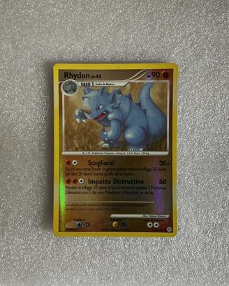 Carta pokemon Rhydon holo