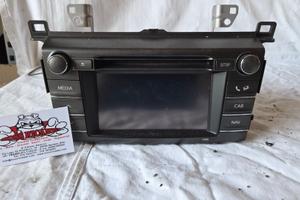 TOYOTA RAV 4 IV XA40 AUTORADIO LETTORE CD NAVI