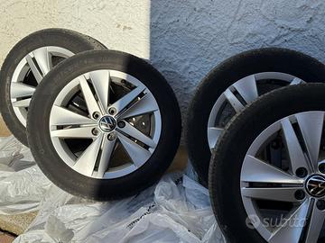 Cerchi in lega originali Volkswagen+gomme205/55R16