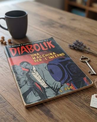 Fumetto diabolik n. 4 anno xiii