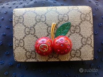 portafogli donna Gucci ciliegie