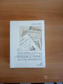 Ceti intellettuali e problemi economici