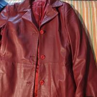 Giacca da donna in vera pelle  nuova taglia 46