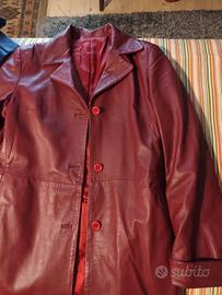 Giacca da donna in vera pelle  nuova taglia 46