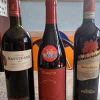 3 bottiglie di vino 