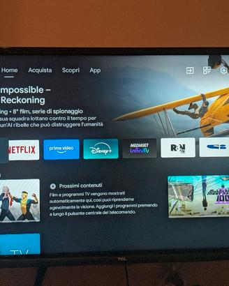 TV TCL 32 Pollici Android TV FHD