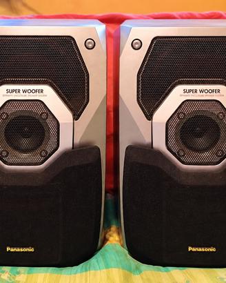 Coppia casse Panasonic SB-AK27 Super Woofer 100W