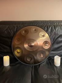 Handpan HPF 432hz  Re min 9 note