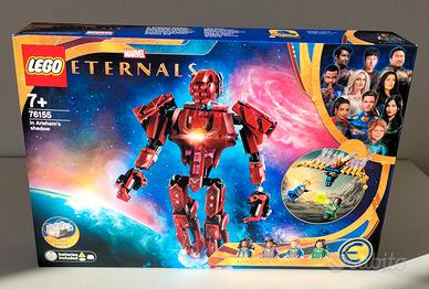 Set LEGO 76155 Gli Eternals all’ombra di Arishem