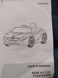 Macchina elettrica BMW I8 COUPÉ x bambini 3/7 anni