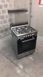 Cucina ACCIAIO Grande GLAM forno GAS consegna BOLO