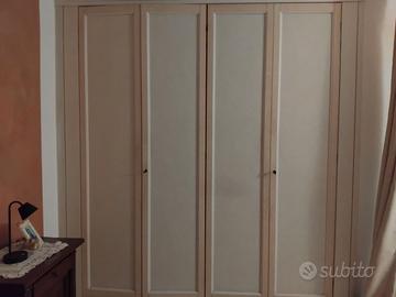 Armadio a muro 4 ante