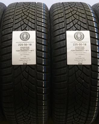 4 GOMME 225 50 18 GOODYEAR A67810