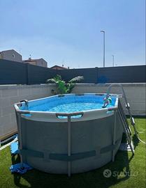 Piscina fuoriterra bestway 3x2x0,84 completa