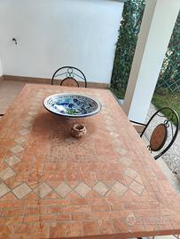 Tavolo giardino e sedie 
