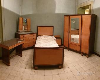 Camera da letto epoca vintage armadio letto stile