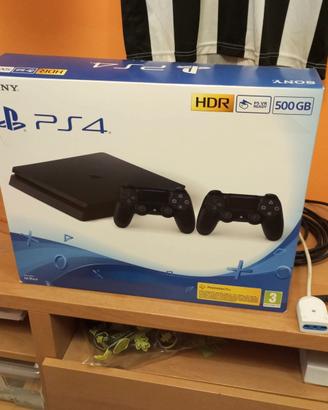 Playstation 4 completa slim con 2 controller