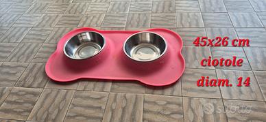 Set ciotole cane o gatto