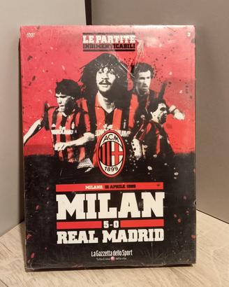 DVD Milan Real Madrid 5-0 La Gazzetta dello sport.