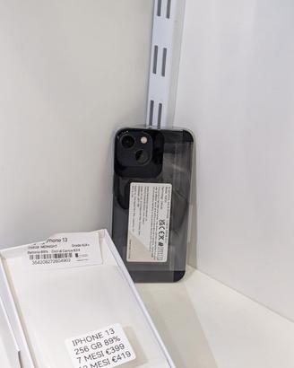 📱IPHONE 13 256GB Ricondizionato - Batteria 89%