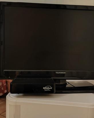 TV Telefunken + digitale terrestre HD
