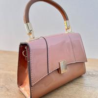 ALDO mini bag rosa cipria vernice lucida