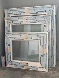 Finestre pvc doppio vetro nuove