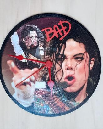 Orologio vinile omaggio a Michael Jackson 