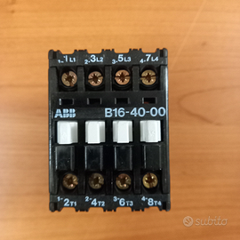 Contattore ABB da 7,5 kW a 4 Contatti Aperti 24Vac