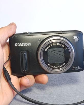 CANON POWERSHOT SX260 HS fotocamera 12MP FULL HD