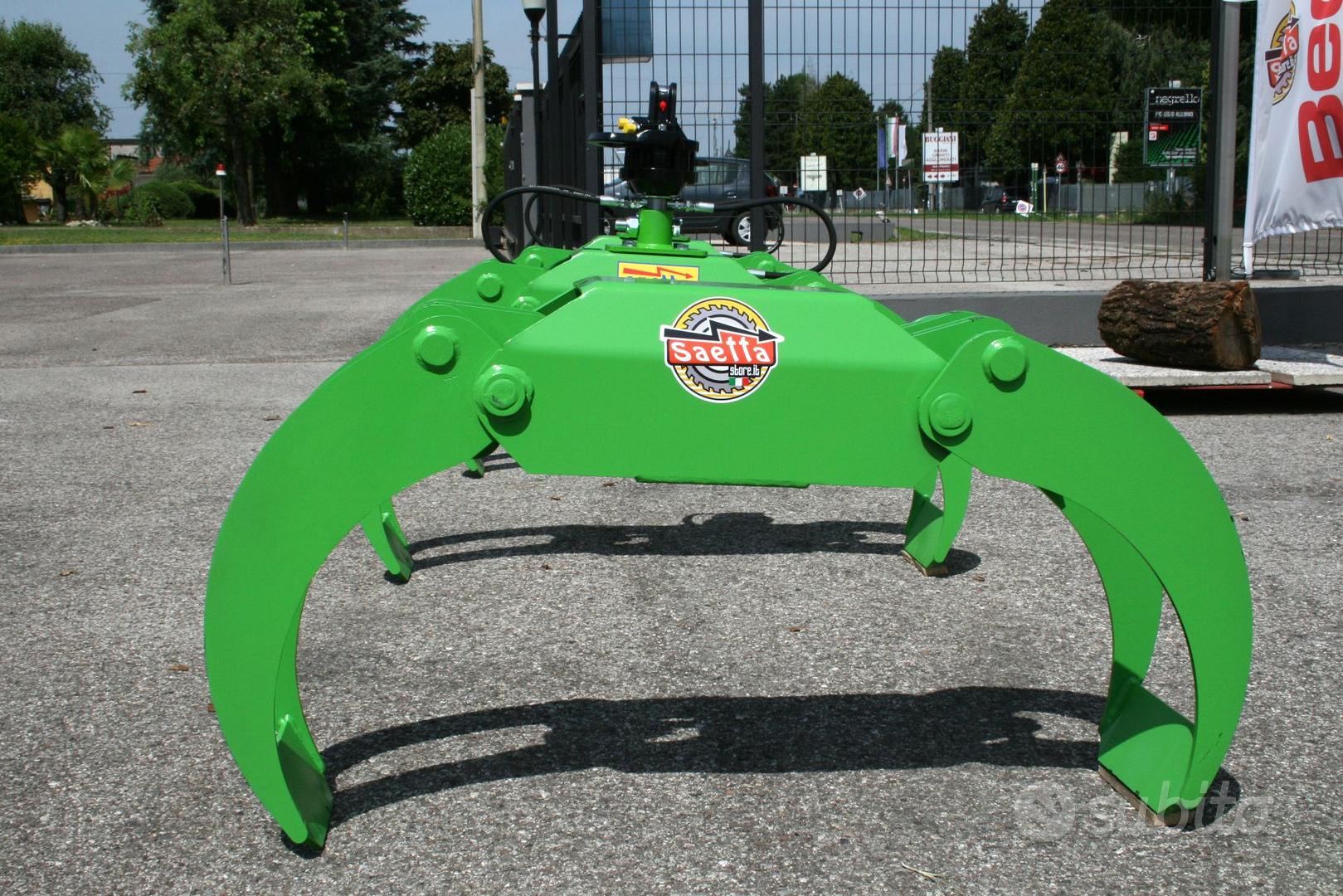 Pinza Per Tronchi XPOtool Pinza Forestale Per Legna - Fino A 1000kg E 508mm Pinza Legna Apertura 508 Mm