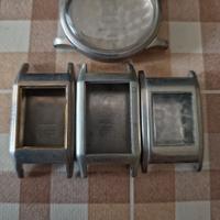 Orologi ricambi 4 casse vintage