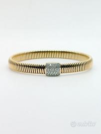Bracciale oro 18 kt e brillanti
