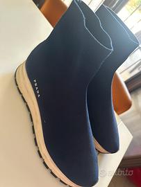 Prada tessuto elastico blu n39