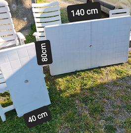 sedie tavolo altalena