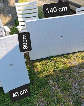 sedie tavolo altalena