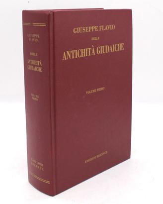 Delle Antichità Giudaiche Vol. I G. Flavio Brenner
