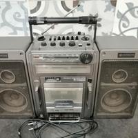 Hitachi TRK-9140E stereo cassette recorder vintage