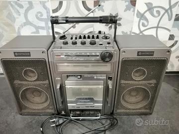 Hitachi TRK-9140E stereo cassette recorder vintage