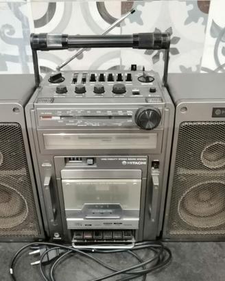 Hitachi TRK-9140E stereo cassette recorder vintage