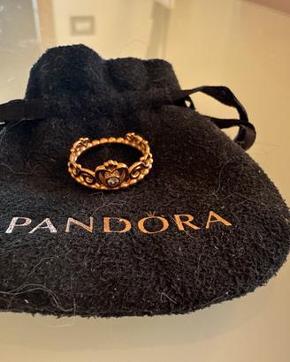 Anello pandora color oro rosa