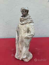 Statuina terracotta re magi presepe collezionismo