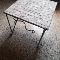 Tavolino in ferro