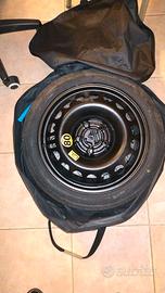 Ruotino di scorta OPEL Astra con sacca e attrezzi