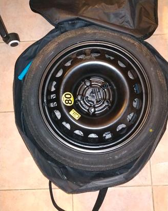 Ruotino di scorta OPEL Astra con sacca e attrezzi