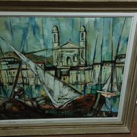 Quadro porto di Nizza