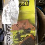 Pasticche freni posteriore moto