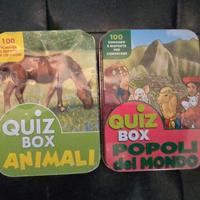 Giochi bambini Quiz Box giunti junior