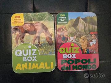 Giochi bambini Quiz Box giunti junior