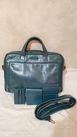 borsa da lavoro Piquadro in pelle 